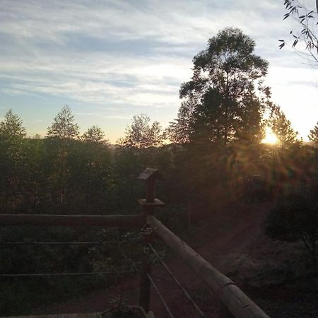 Cabana Rustica Logcabin Osorio Bagian luar foto