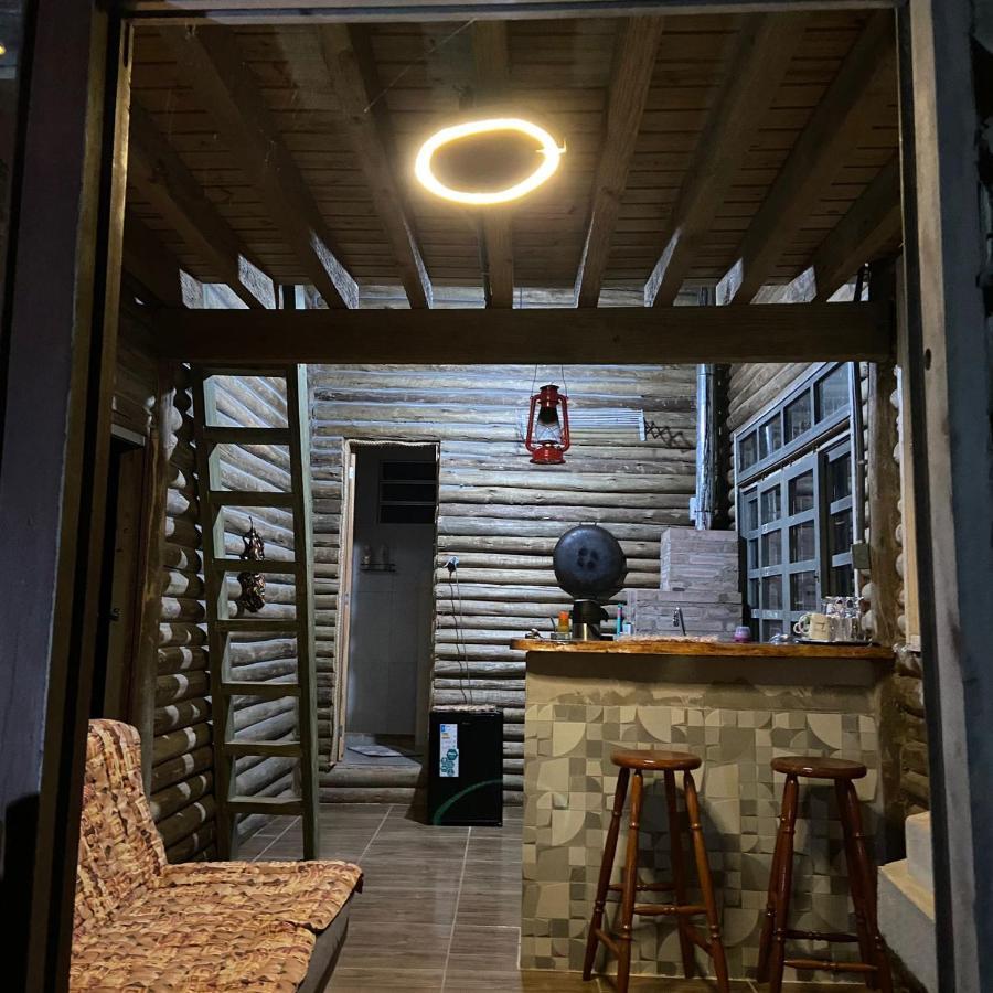 Cabana Rustica Logcabin Osorio Bagian luar foto