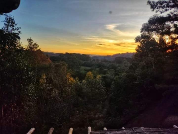 Cabana Rustica Logcabin Osorio Bagian luar foto