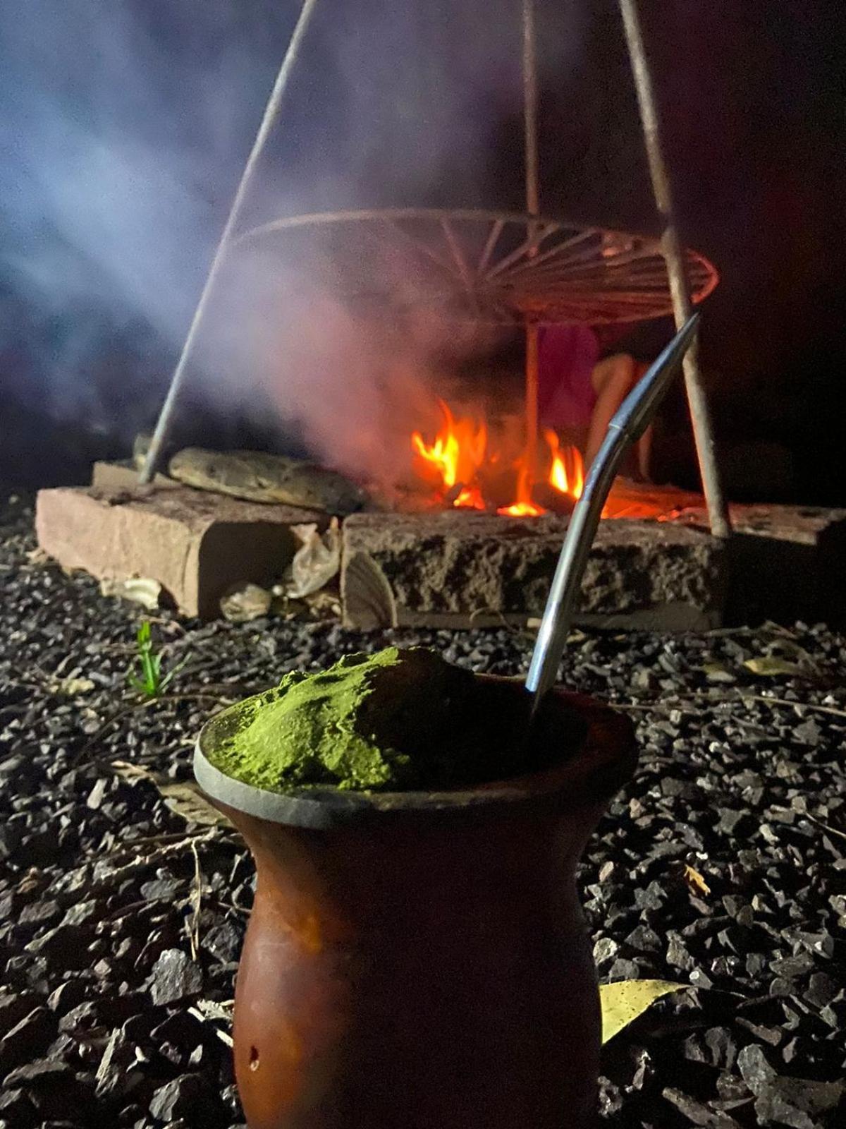 Cabana Rustica Logcabin Osorio Ruang foto